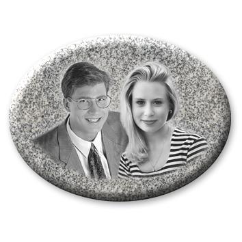 Имитация гравировки 145БГ, двойной портрет 145БГ