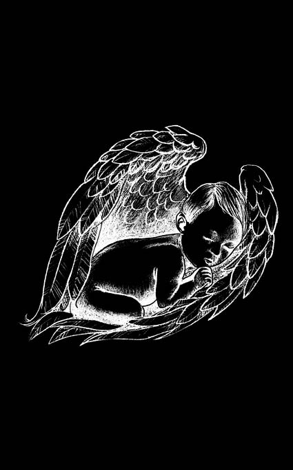 Ангел на памятник 142