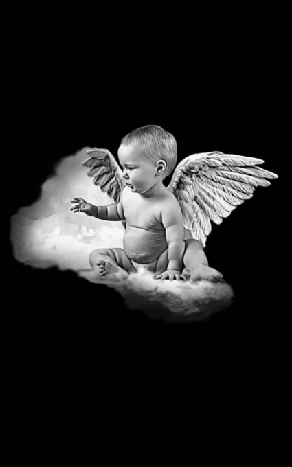 Ангел на памятник 287