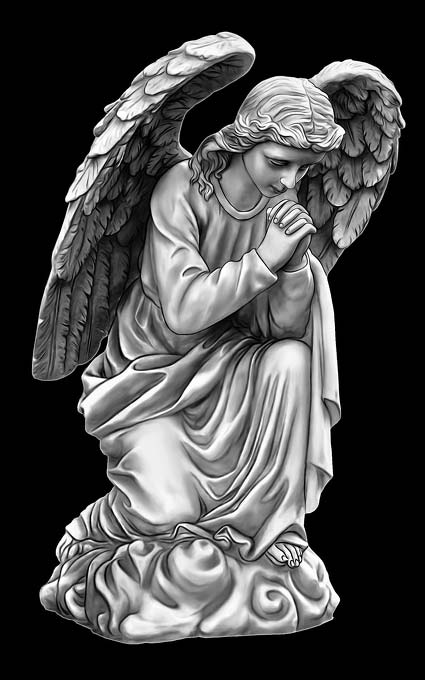 Ангел на памятник 296