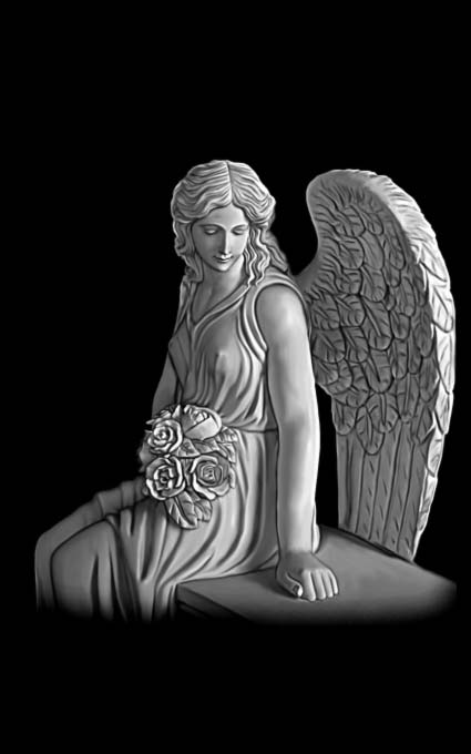 Ангел на памятник 342