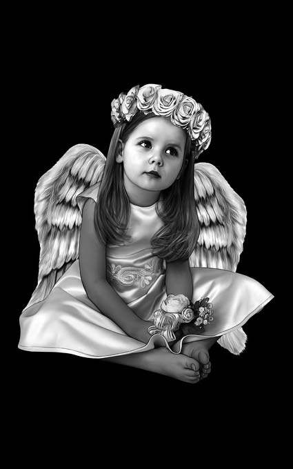 Ангел на памятник 43