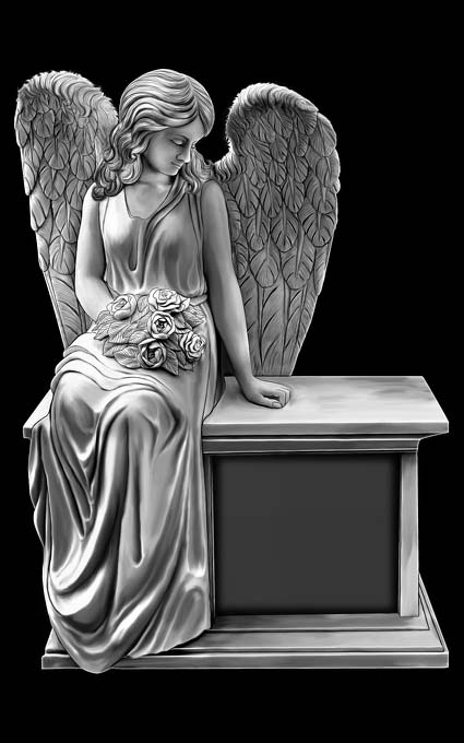 Ангел на памятник 62