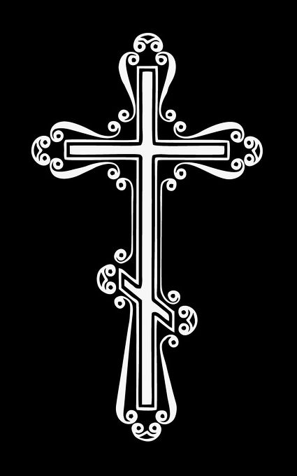 Крест на памятник 1775