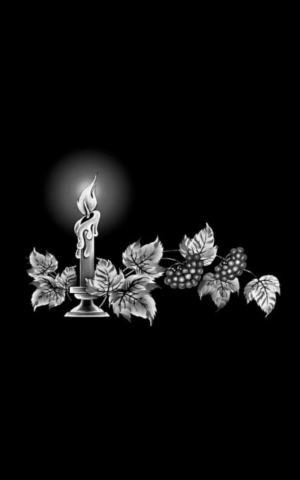 Свеча на памятник 122
