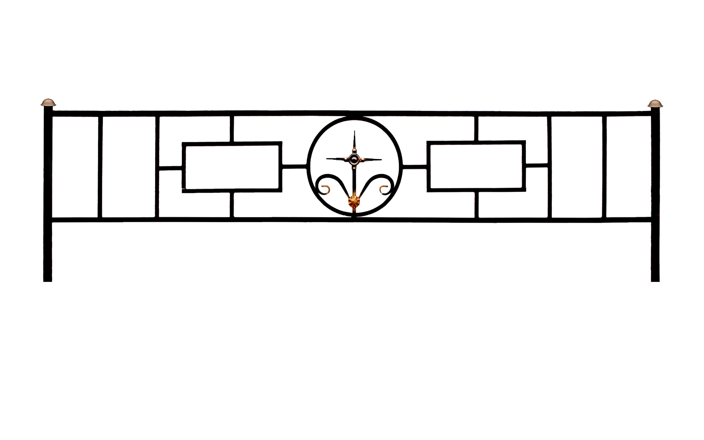 Ограда Прямоугольник 15 с кольцом